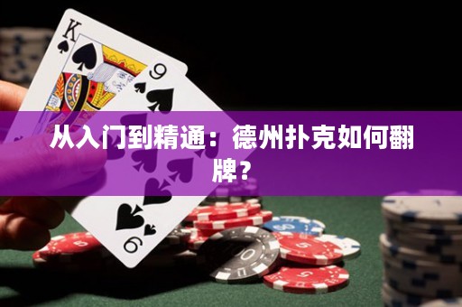 從入門到精通：德州撲克如何翻牌？