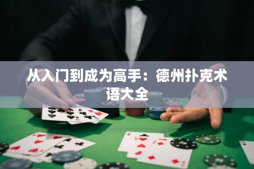從入門到成為高手：德州撲克術(shù)語(yǔ)大全