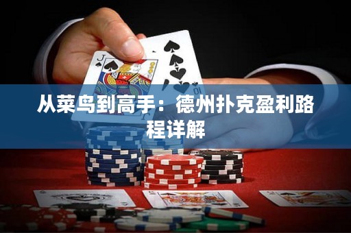 從菜鳥到高手：德州撲克盈利路程詳解