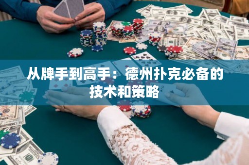 從牌手到高手：德州撲克必備的技術和策略