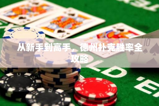 從新手到高手，德州撲克勝率全攻略