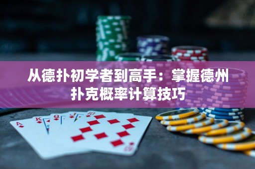 從德?lián)涑鯇W(xué)者到高手：掌握德州撲克概率計算技巧
