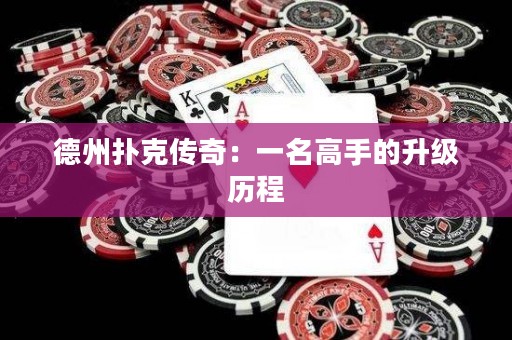 德州撲克傳奇：一名高手的升級歷程