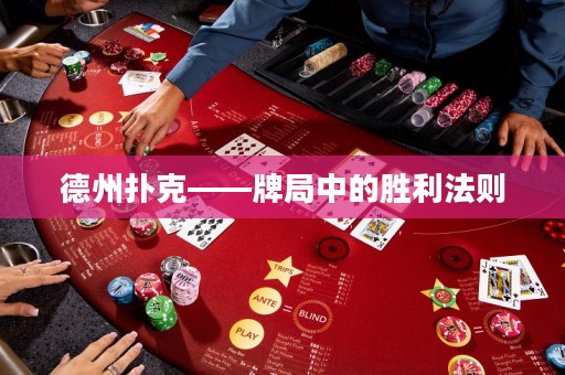 德州撲克——牌局中的勝利法則