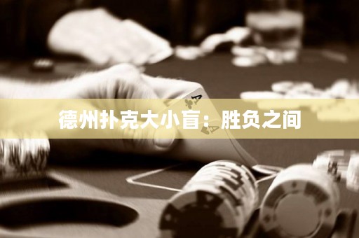 德州撲克大小盲：勝負(fù)之間