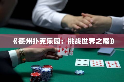 《德州撲克樂園：挑戰(zhàn)世界之巔》