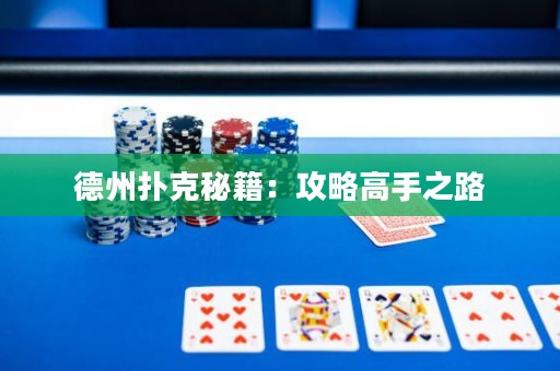 德州撲克秘籍：攻略高手之路