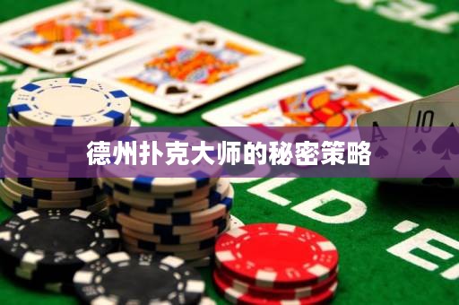 德州撲克大師的秘密策略