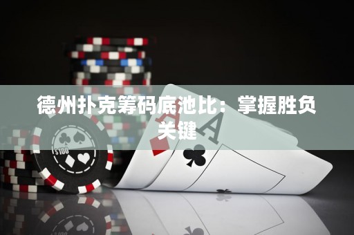 德州撲克籌碼底池比：掌握勝負關(guān)鍵