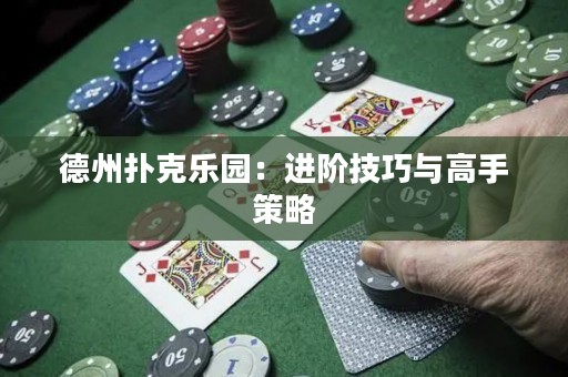 德州撲克樂園：進(jìn)階技巧與高手策略