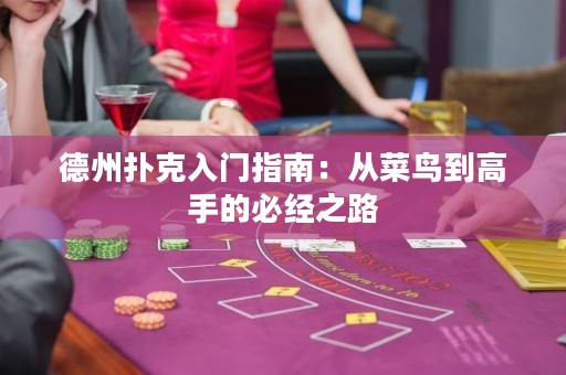 德州撲克入門指南：從菜鳥到高手的必經(jīng)之路