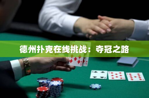 德州撲克在線挑戰(zhàn)：奪冠之路