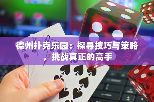 德州撲克樂園：探尋技巧與策略，挑戰(zhàn)真正的高手