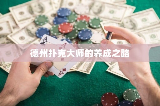 德州撲克大師的養(yǎng)成之路