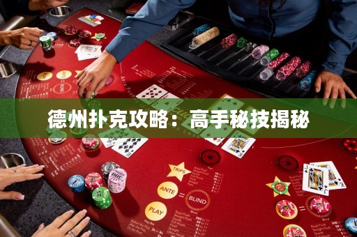 德州撲克攻略：高手秘技揭秘