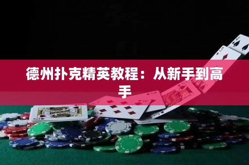 德州撲克精英教程：從新手到高手