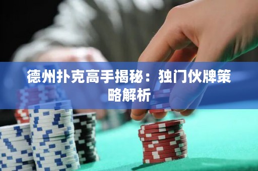 德州撲克高手揭秘：獨(dú)門(mén)伙牌策略解析