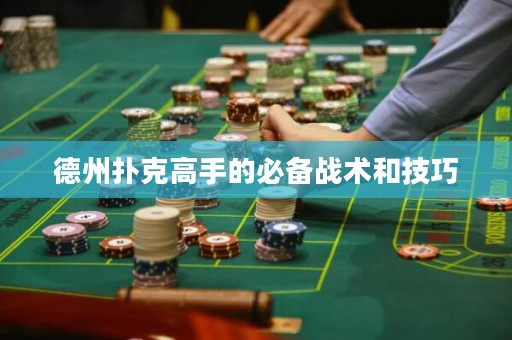 德州撲克高手的必備戰(zhàn)術(shù)和技巧