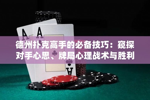 德州撲克高手的必備技巧：窺探對手心思、牌局心理戰(zhàn)術(shù)與勝利法則