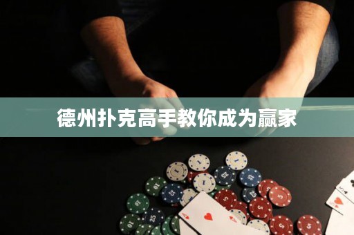 德州撲克高手教你成為贏家