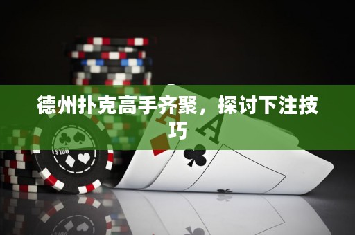 德州撲克高手齊聚，探討下注技巧