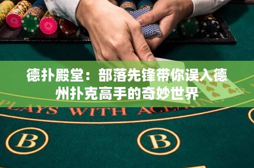 德?lián)涞钐茫翰柯湎蠕h帶你誤入德州撲克高手的奇妙世界