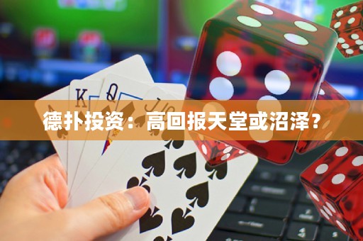 德?lián)渫顿Y：高回報(bào)天堂或沼澤？