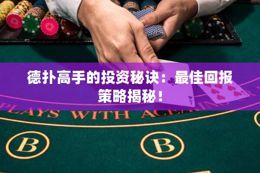 德?lián)涓呤值耐顿Y秘訣：最佳回報策略揭秘！