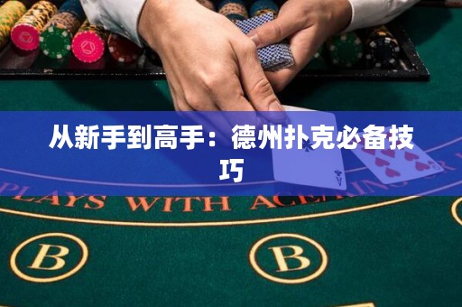 從新手到高手：德州撲克必備技巧