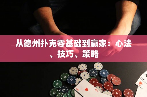 從德州撲克零基礎(chǔ)到贏家：心法、技巧、策略