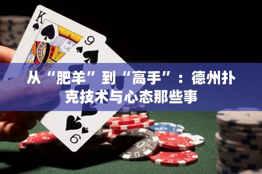 從“肥羊”到“高手”：德州撲克技術(shù)與心態(tài)那些事