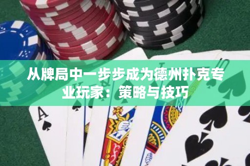 從牌局中一步步成為德州撲克專業(yè)玩家：策略與技巧