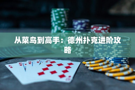 從菜鳥到高手：德州撲克進(jìn)階攻略