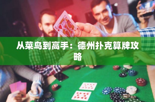 從菜鳥到高手：德州撲克算牌攻略