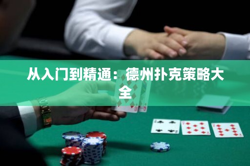 從入門到精通：德州撲克策略大全