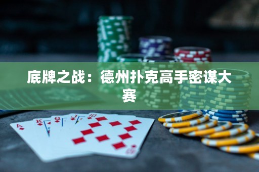 底牌之戰(zhàn)：德州撲克高手密謀大賽