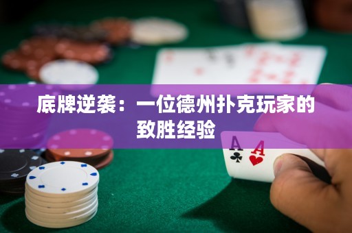 底牌逆襲：一位德州撲克玩家的致勝經(jīng)驗(yàn)