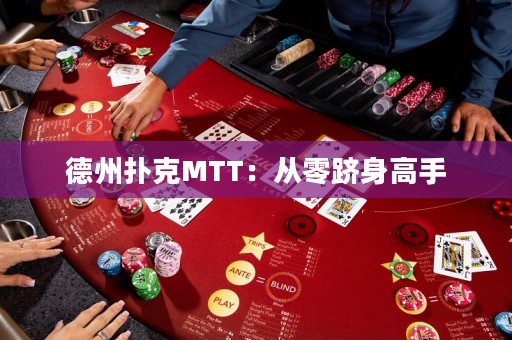 德州撲克MTT：從零躋身高手