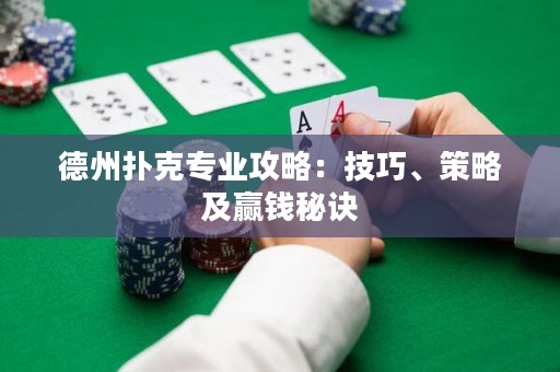 德州撲克專業(yè)攻略：技巧、策略及贏錢秘訣
