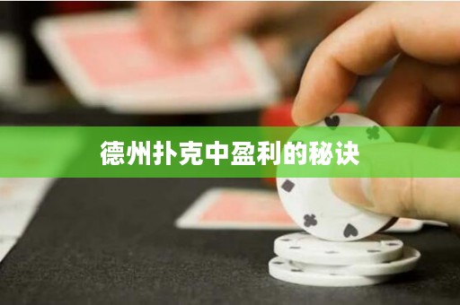 德州撲克中盈利的秘訣