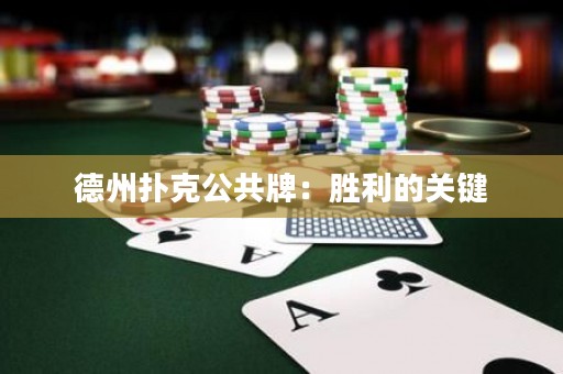 德州撲克公共牌：勝利的關(guān)鍵