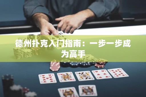 德州撲克入門指南：一步一步成為高手