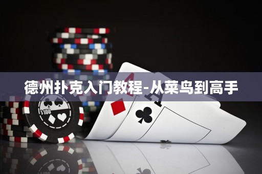 德州撲克入門教程-從菜鳥到高手