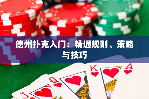 德州撲克入門：精通規(guī)則、策略與技巧