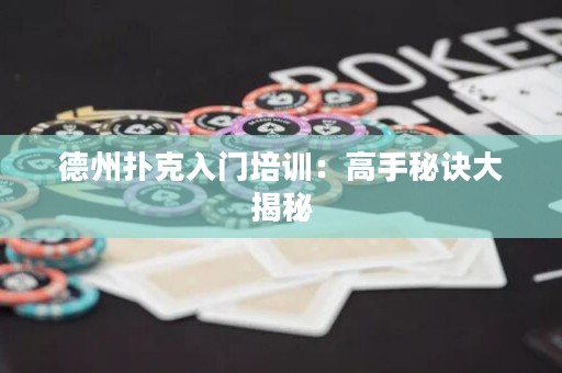 德州撲克入門(mén)培訓(xùn)：高手秘訣大揭秘