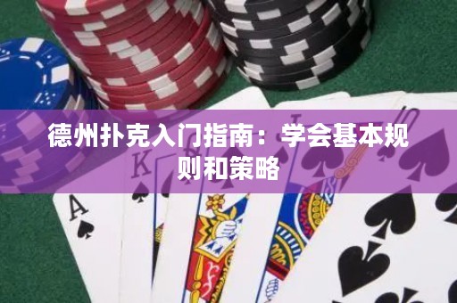 德州撲克入門(mén)指南：學(xué)會(huì)基本規(guī)則和策略