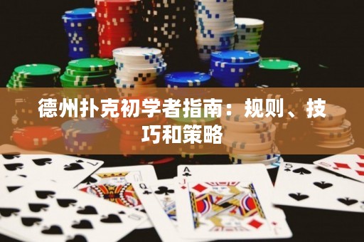 德州撲克初學(xué)者指南：規(guī)則、技巧和策略