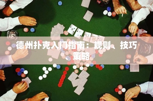 德州撲克入門指南：規(guī)則、技巧、策略