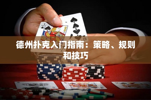 德州撲克入門指南：策略、規(guī)則和技巧