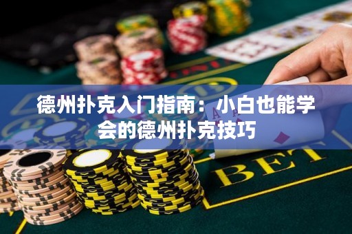 德州撲克入門(mén)指南：小白也能學(xué)會(huì)的德州撲克技巧